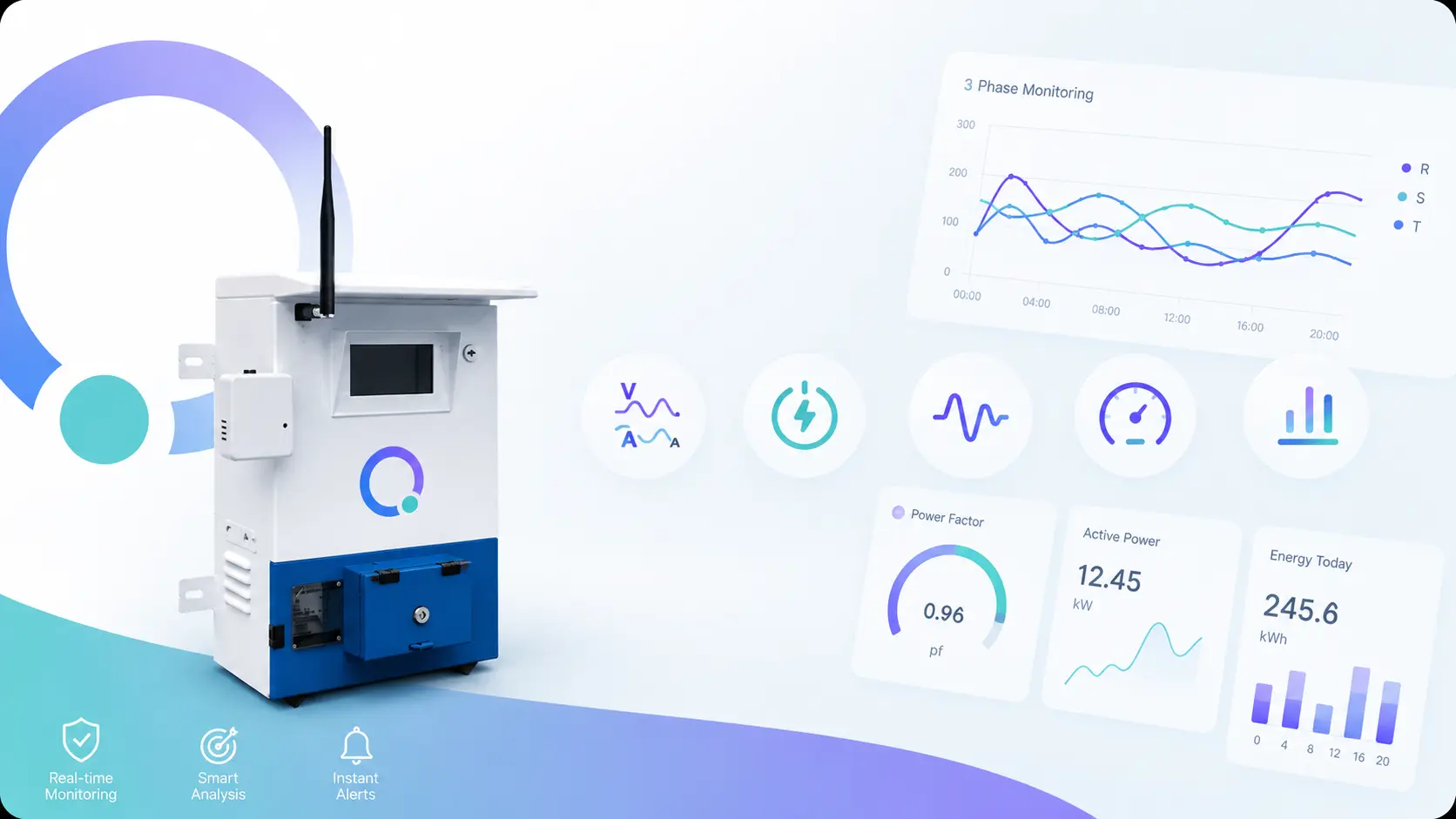 Three-Phase Energy Monitor device reference